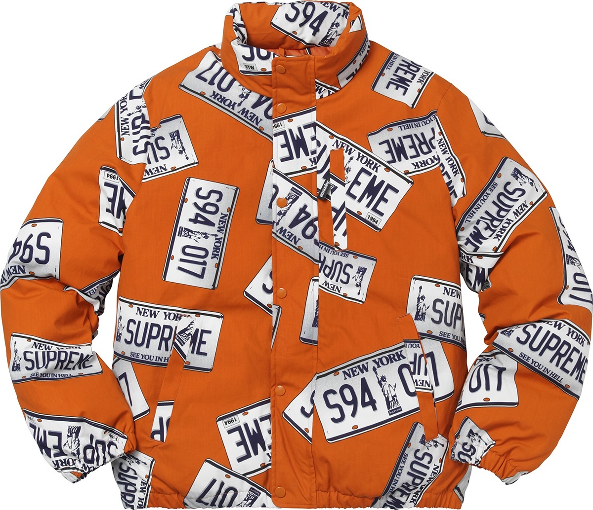 License Plate Puffy Jacket view 12